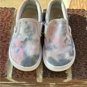 Kids Tie-Dye Vans Sneakers